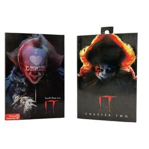 NECA IT 2017 Ultimate Bloody Pennywise & IT Chapter 2 Ultimate Pennywise Figures